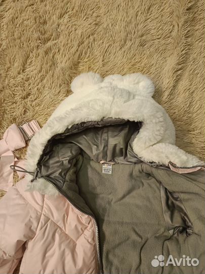 Зимний комбинезон для девочки 116