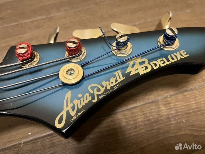 Aria Pro II ZZB Deluxe BlueBurst бас гитара япония