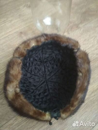 Шапка зимняя меховая женская норковая