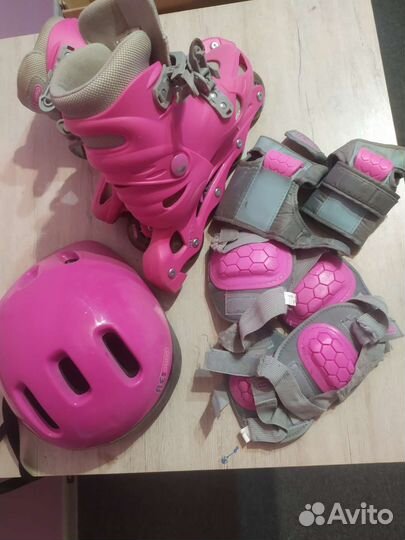 Роликовые коньки детские раздвижные