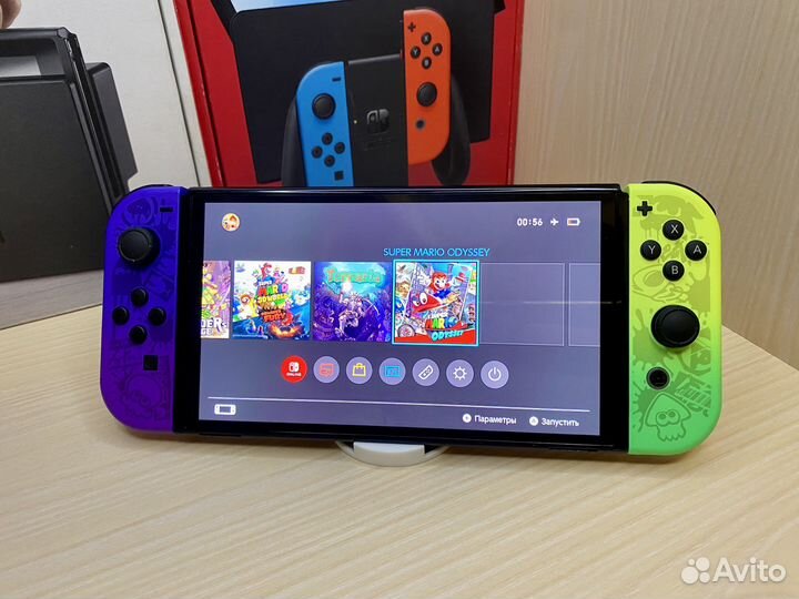 Прошитый(чип) Nintendo switch Oled.Идеал