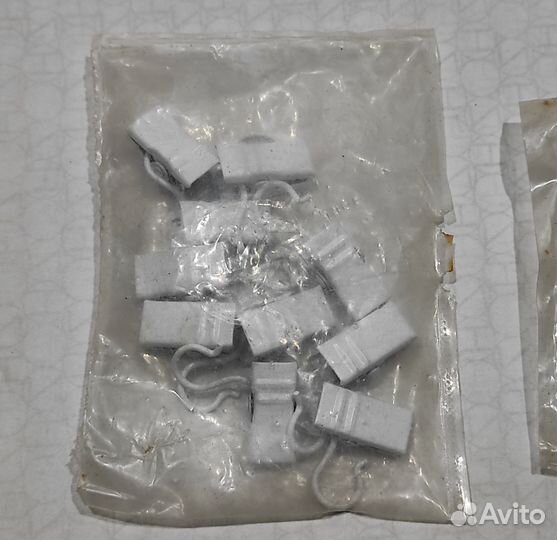 Зажимы для штор белые (19шт) IKEA syrlig