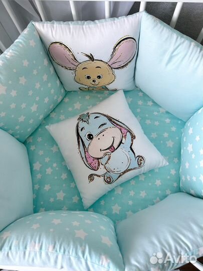 Бортики в кроватку