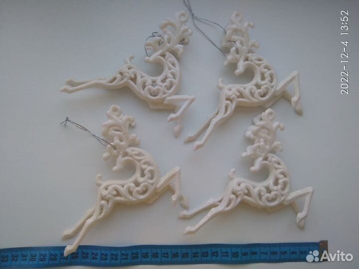 Новогодние игрушки,украшения Олени