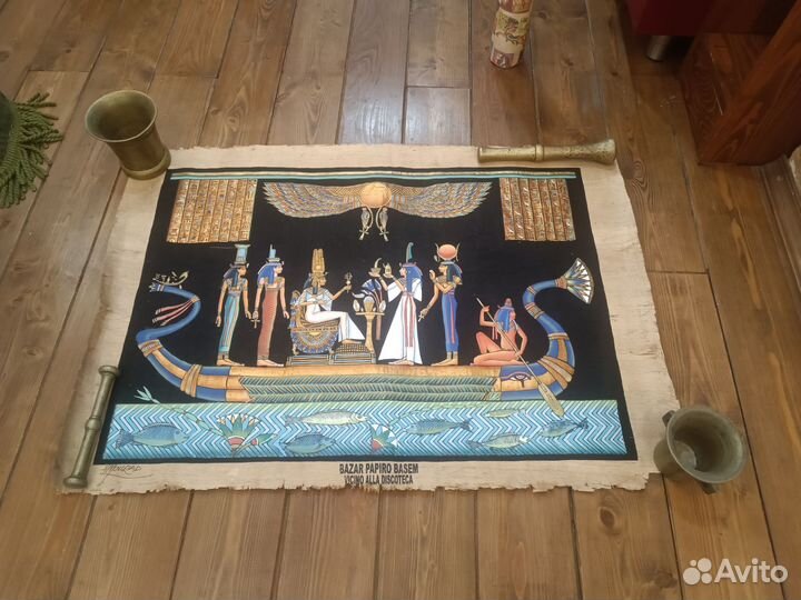 Картины на папирусе 63*90