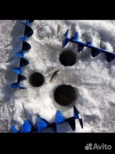 Шнек (ледобур) под шуруповерт Ф110/130/150 мм