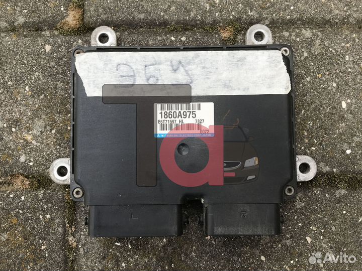 Блок управления двигателем Лансер 10 2.0 вариатор