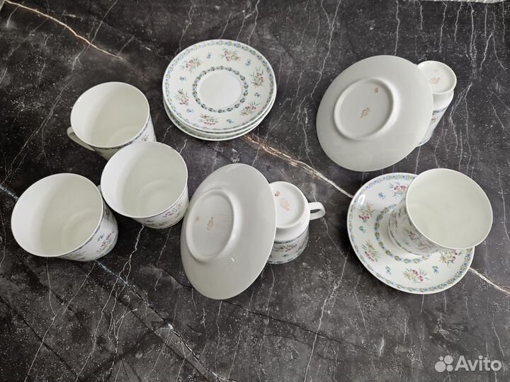 Кофейная пара лфз костяной фарфор