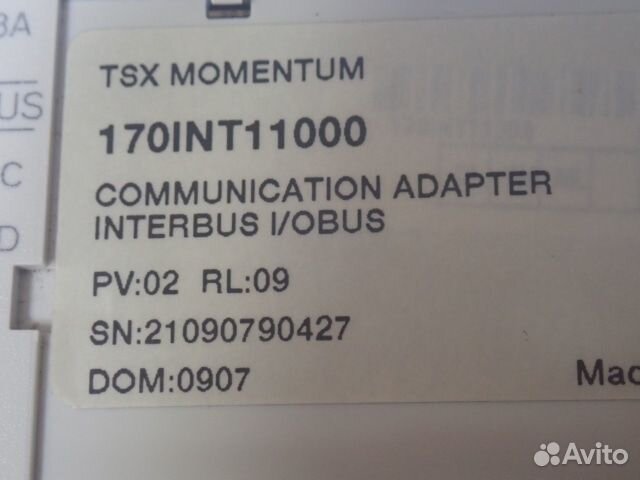 Модуль Schneider Electric 170ADM35010+170INT11000