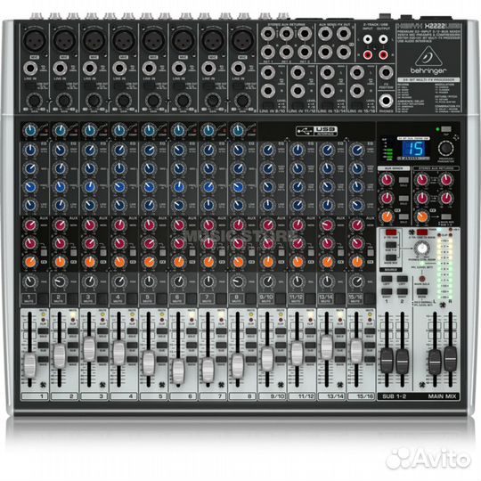 Behringer Xenyx X2222USB с жестким кейсом