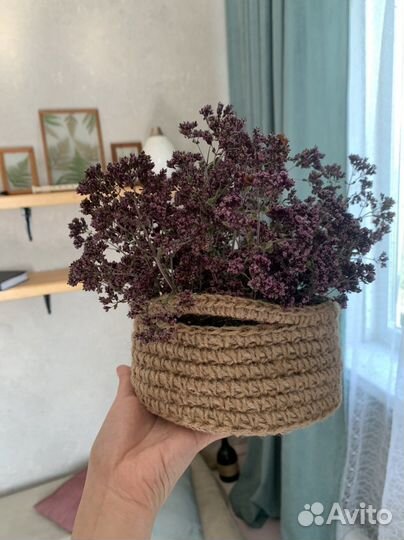 Корзина ручной работы