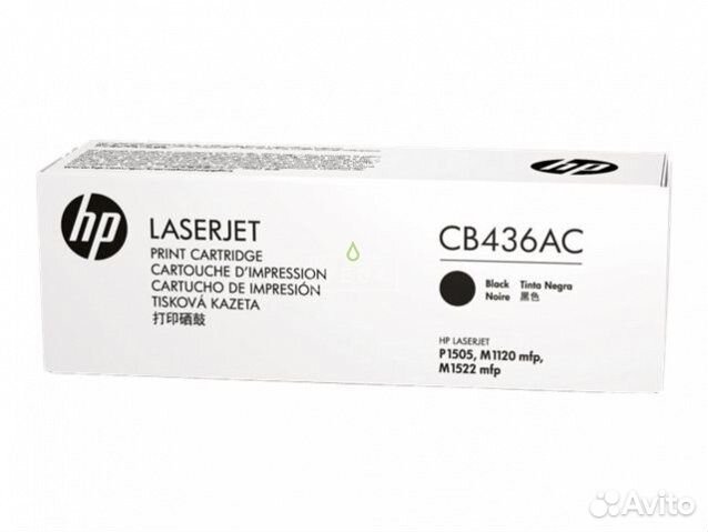 Картридж HP CB436AC