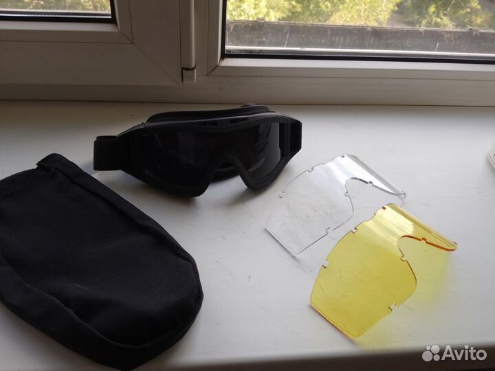 Тактические очки противоосколочные новые