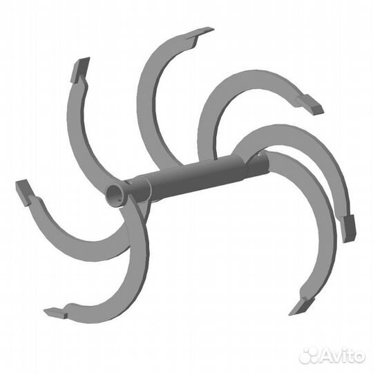 Фреза спиральная вал 30 мм. D 470 мм