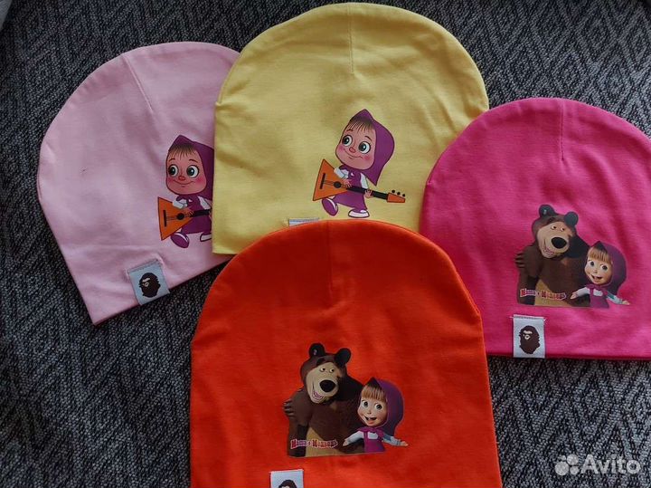 Шапочки детские. Примерно до 1.5 лет