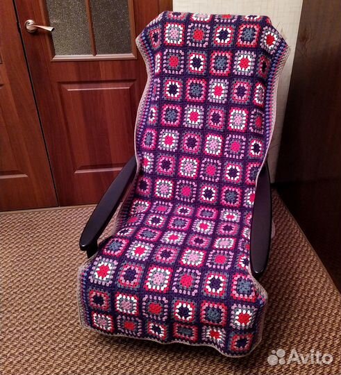 Накидка / покрывало на кресло, ручная работа