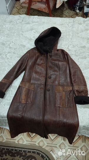 Дубленка женская 46 48 длинная