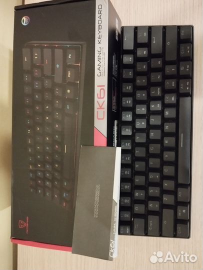 Клавиатура механическая motospeee ck61