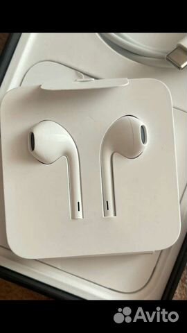 Наушники apple earpods lightning