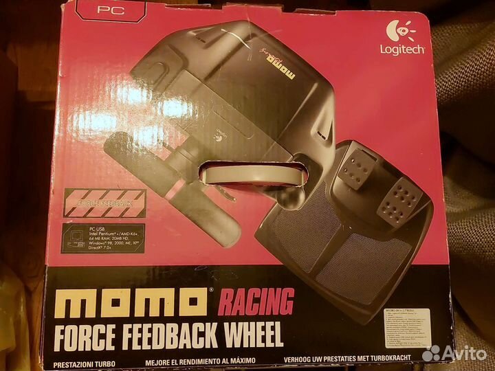 Руль Force Feedback Wheel Momo Logitech