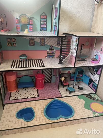 Дом кукол лол домик lol