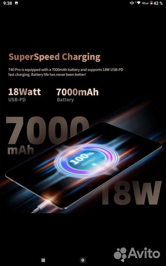 Планшет Teclast T 40 Pro