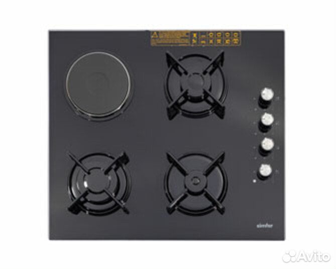 Варочная поверхность комбинированная simfer H60K32