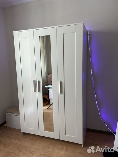 Шкаф IKEA бримнэс белый