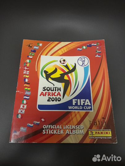 Журнал для наклеек Чемпионат мира 2010 panini