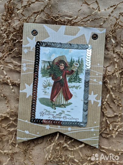 Новогодние флажки 