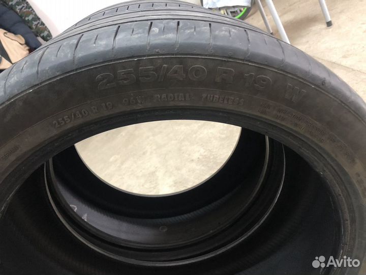 Continental ContiSportContact 3 255/40 R19 и 3.25/4.5 R5.5 19