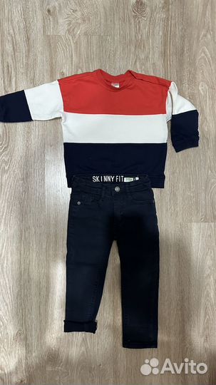 Свитшот hm и джинсы sela