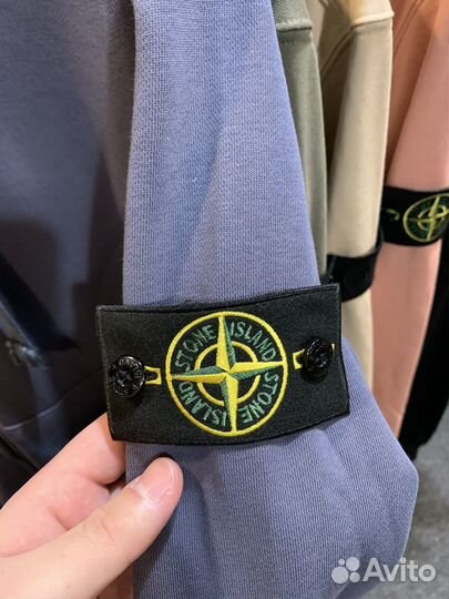 Zip зип худи stone island все цвета M L XL XXL