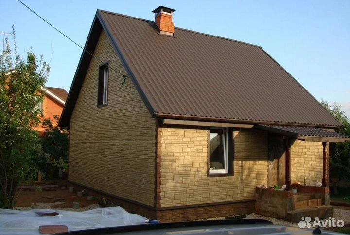 Обшивка домов сайдингом и панелями утепление