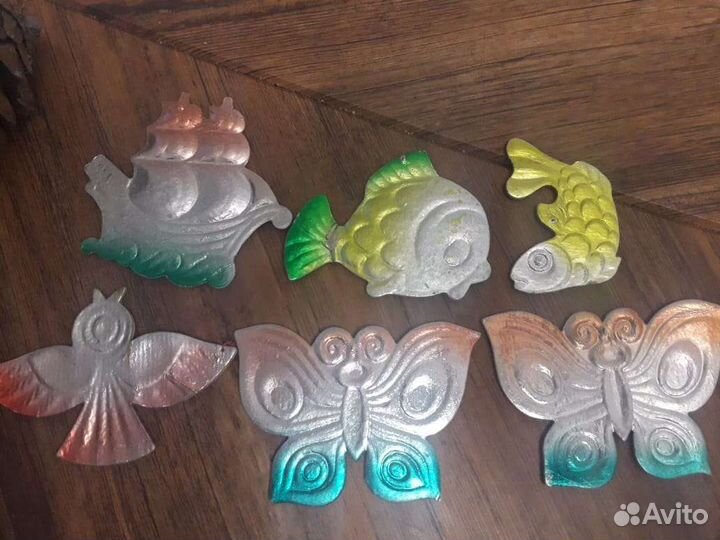 Новогодние игрушки картонаж СССР