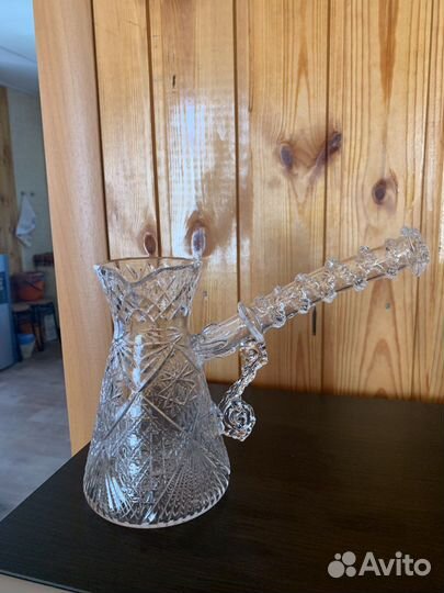 Хрустальная Турочка для кофе