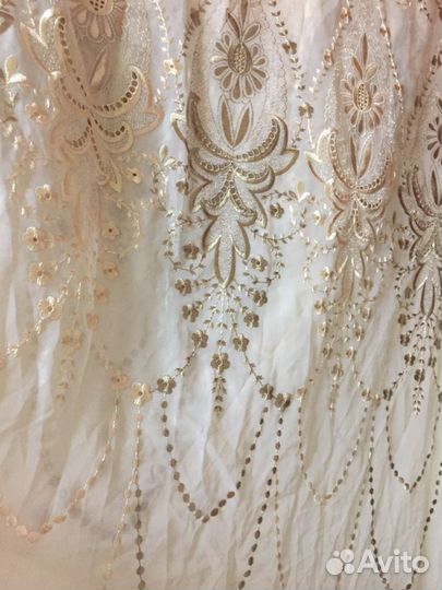 Тюль - шторы шикарные - Д -3 м - каждая