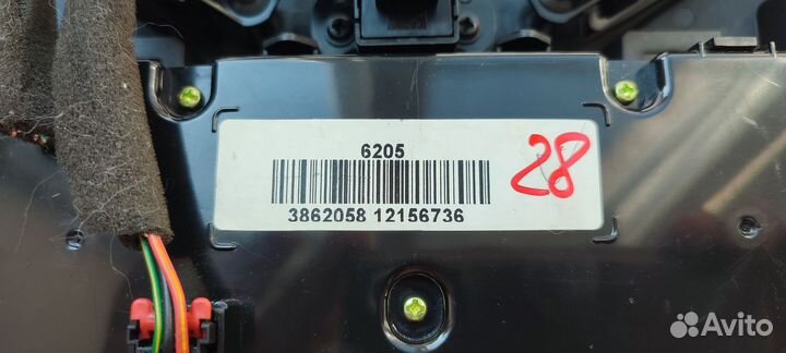 Блок управления кондиционером Chevrolet Cruze 1