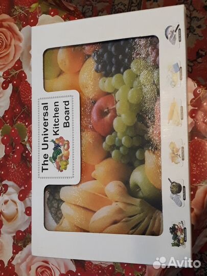 Доска стеклянная