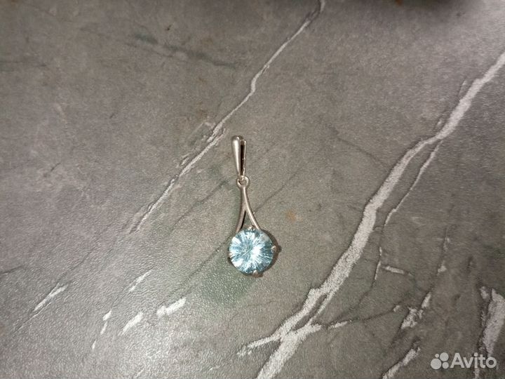 Кулон серебро