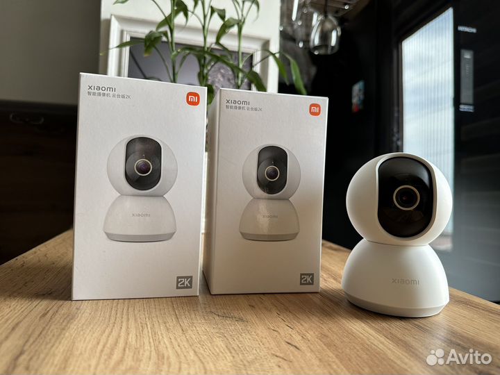 Камера видеонаблюдения wifi поворотная Xiaomi 2K