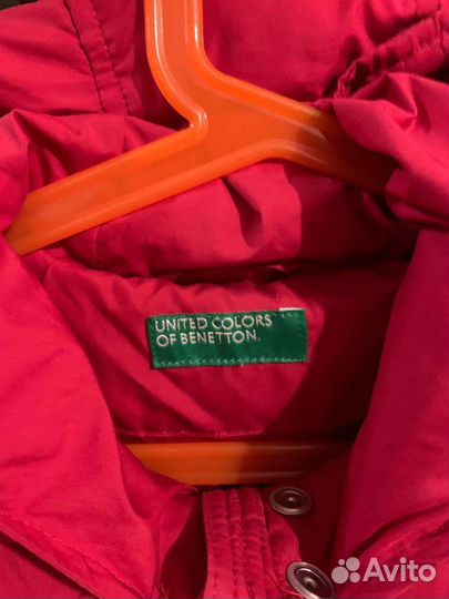 Куртка benetton для девочки