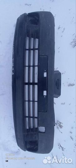 Бампер передний nissan Tiida c11