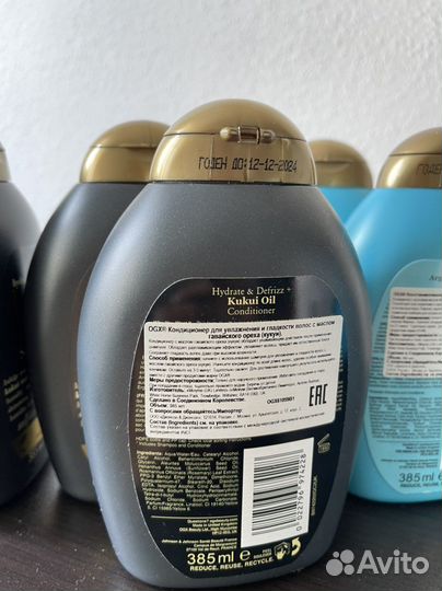 Шампунь OGX, кондиционер. В ассортименте