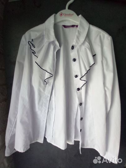 Блузки школьные для девочки