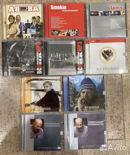Музыкальные CD и mp3 компакт диски