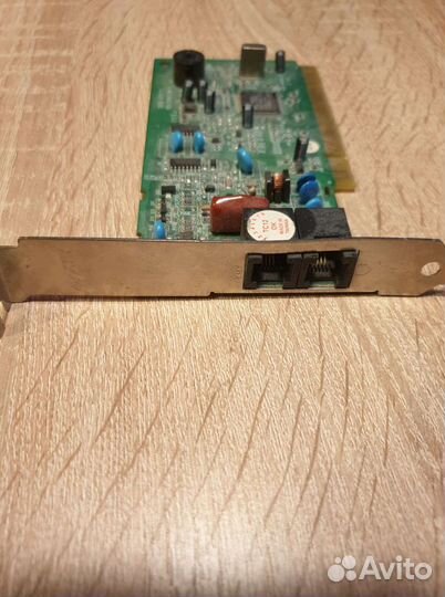 Факс - модем для PC. Наименование, наличие на фото