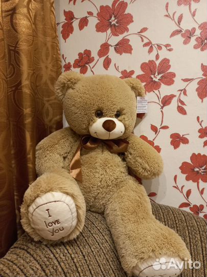 Плюшевый медведь новый