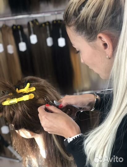 Снятие, капсуляция, наращивание волос