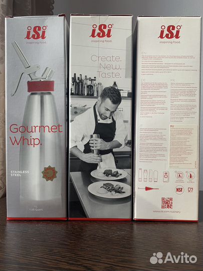 Баллончики для сифона и Сифон для крема